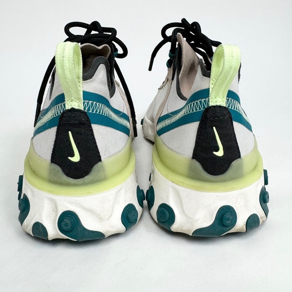 Nike Women's React Element 55 Sneakers Fossil Stone Athletic Shoes Size 9 - Picture 4 of 9
